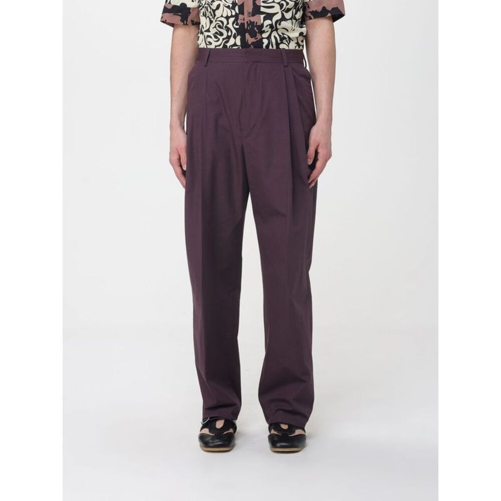 Dries Van Noten Pants Men Violet